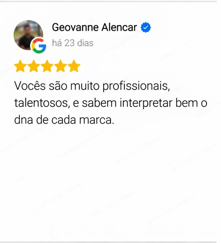 Avaliação de Geovanne Alencar para a VARΞNT