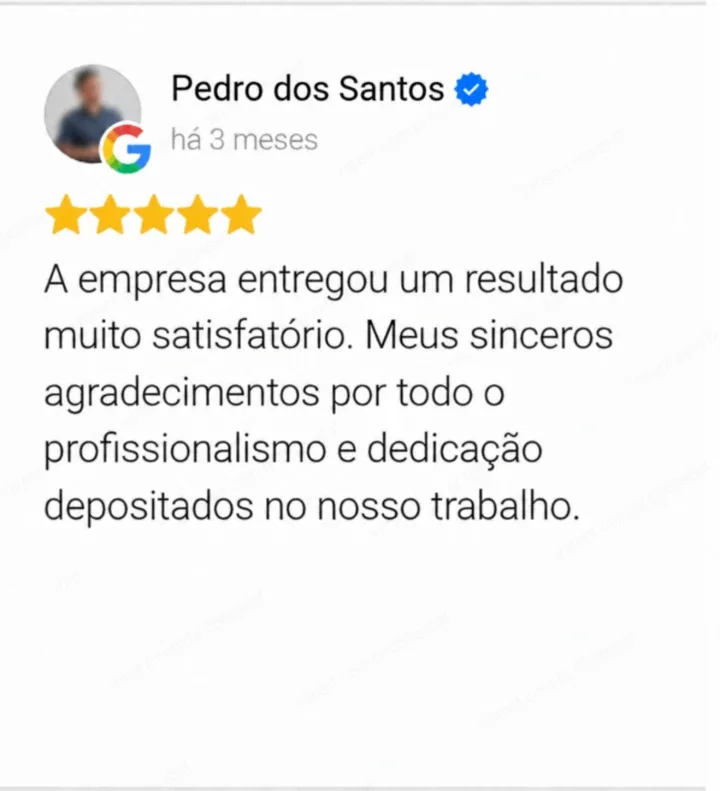 Avaliação de Pedro dos Santos para a VARΞNT